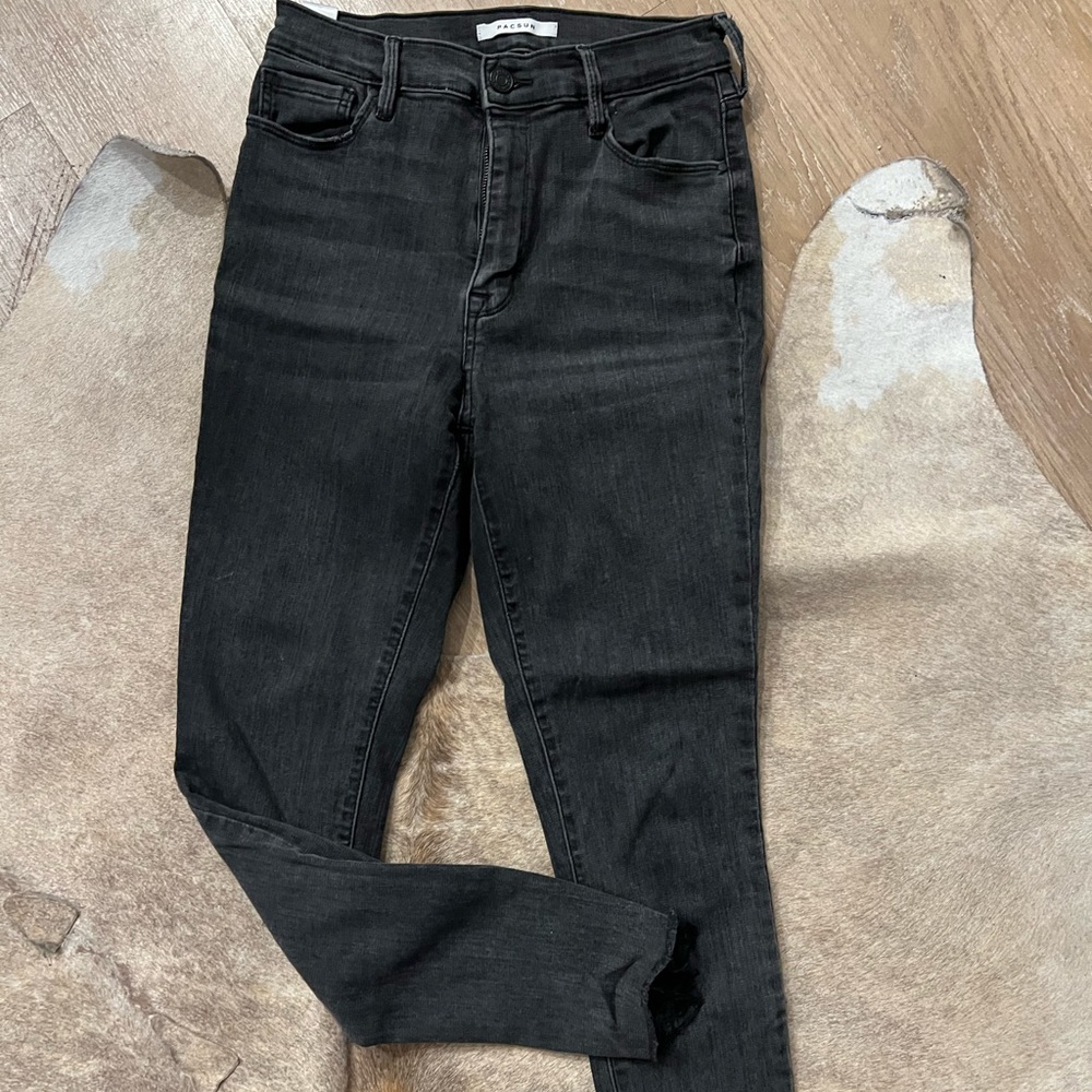 Pacsun black super highrise jeggings size 26